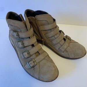 Bionics Suede Leather Booties Size 8M